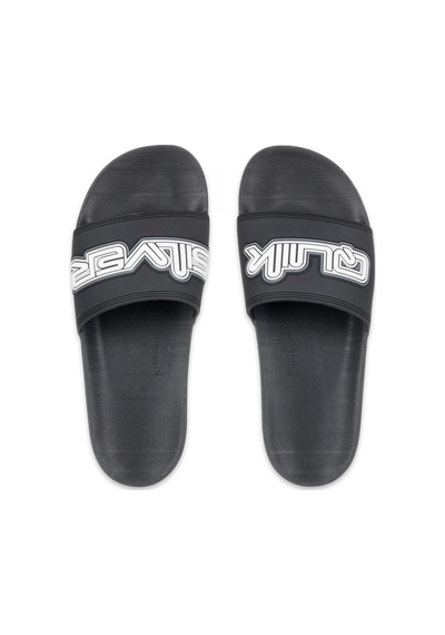 Quiksilver Aqyl101354m Rivi Wordmarkslideii Siyah-beyaz Erkek Terlik Haki
