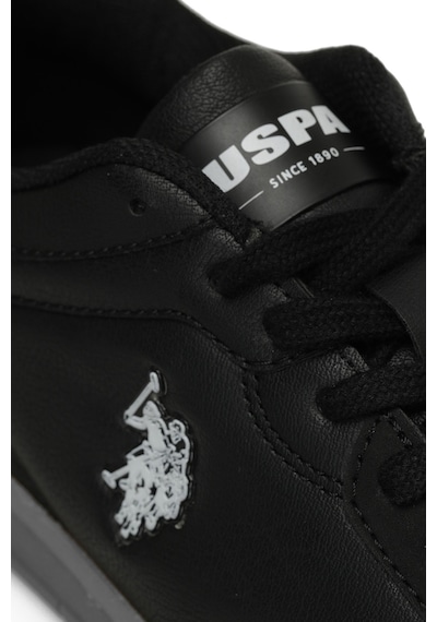 U.s. Polo Assn. Vale Wmn 5fx Siyah Kadın Sneaker Siyah-taba Siyah - Taba