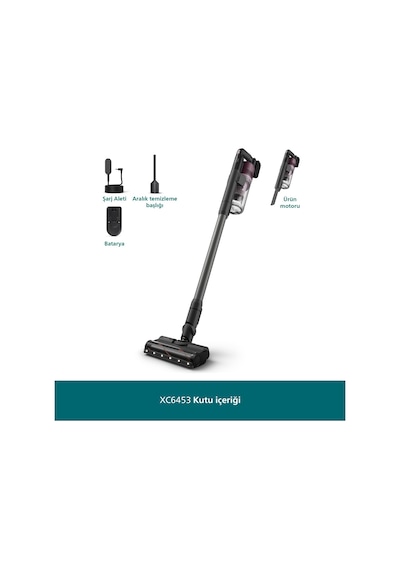 Philips  XC6453/00 6000 Serisi Dikey Şarjlı Süpürge