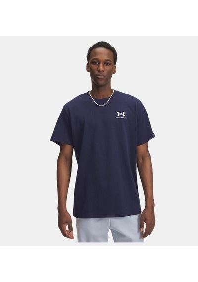 Under Armour Ua M Logo Emb Heavyweıght Ss Erkek Tişört 1373997 1373997 411