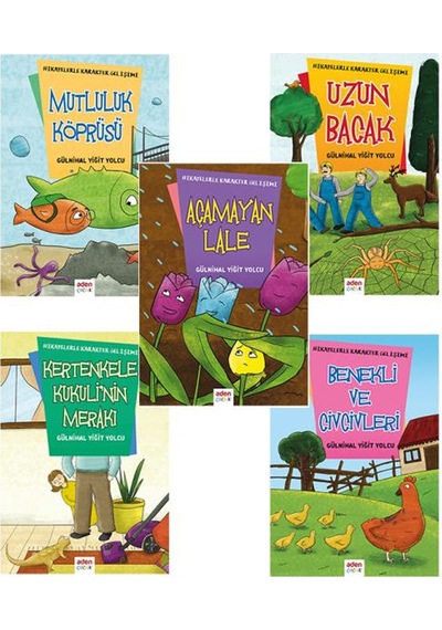 Hikayelerle Karakter Gelişimi - 5'Li Kitap Set