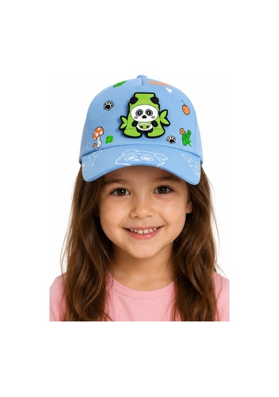 İrem Erkek Çocuk /kız Çocuk Hareketli Panda Modelli Ayarlanabilir Kayışlı 2-7 Yaş Mavi Renk Şapka İrem Erkek Çocuk /kız Çocuk Hareketli Panda Modelli Ayarlanabilir Kayışlı 2-7 Yaş Mavi Renk Şapka