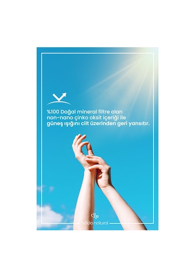 Bade Natural Mineral Filtreli ve Yüksek Koruyucu Doğal Stick Güneş Kremi SPF50 16 G Bade Natural Mineral Filtreli ve Yüksek Koruyucu Doğal Stick Güneş Kremi SPF50 16 G