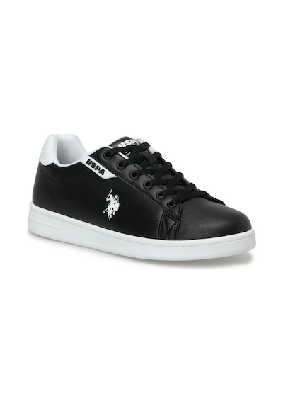 U.s. Polo Assn. Costa Unisex Sneaker Ayakkabı Ckr0084 Siyah - Beyaz Beyaz - Siyah