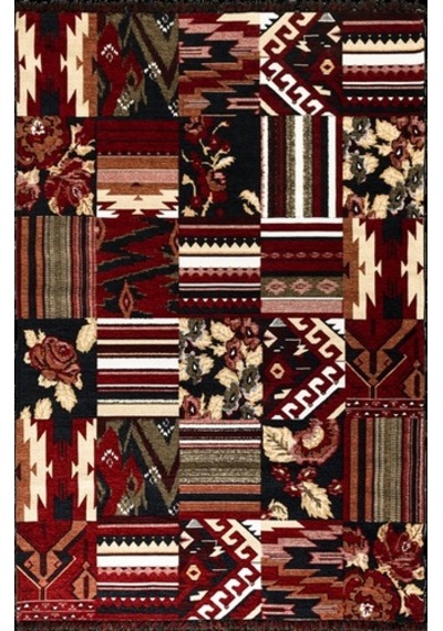 Tuğra Halı Türkmen 14 Etnik Desen Kilim