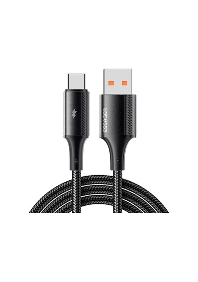 1 Metre 6a 120w Mega Hızlı Usb To Type C Şarj Data Kablosu, Akım,ısı Korumalı, Güçlü Kablo