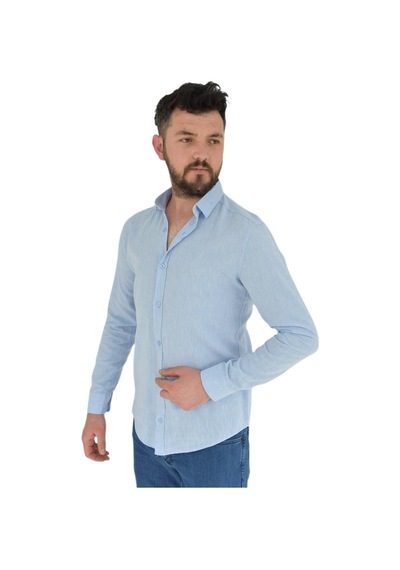 Erkek Spor Gömlek Silim Fit 9843 Bgl-st02726 001