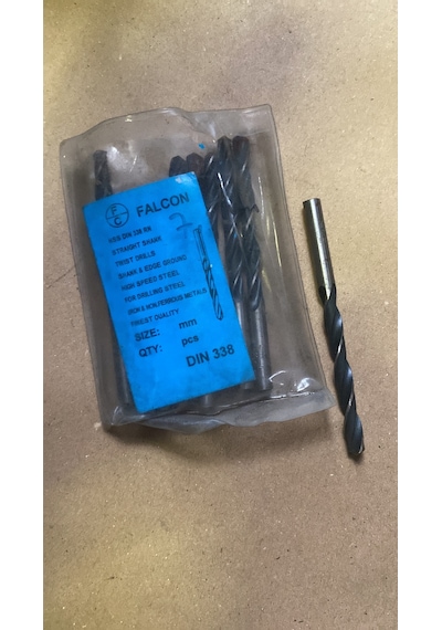 Falcon Matkap Ucu 7.5 Mm Hss Demir - Çelik - Metal - Aliminyum 1 Adet