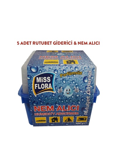 Miss Flora Nem Alıcı 450 G 5'li Paket Diğer
