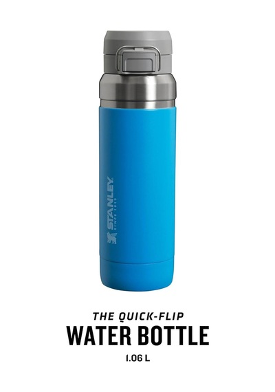 Stanley The Quick Flip Paslanmaz Çelik Termos 1.06 Lt Azure Mavi