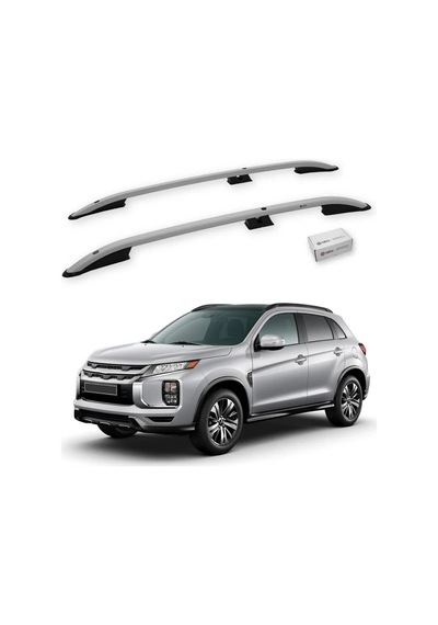 Turtle Mitsubishi Rvr Mk3 2010-2022 Tavan Çıtası Crown Gri