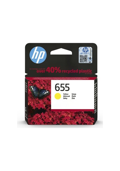 Hp 655 Mürekkep Kartuş Sarı Cz112ae