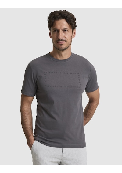 Pierre Cardin Erkek Koyu Gri Tişört 50327871-vr080