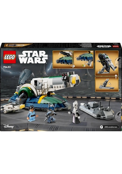 LEGO® Star Wars: Klonların Saldırısı Jango Fett’in Starship’i 75433 - 9 Yaş ve Üzeri Çocuklar için Yaratıcı Oyuncak Yapım Seti (707 Parça) LEGO® Star Wars: Klonların Saldırısı Jango Fett’in Starship’i 75433 - 9 Yaş ve Üzeri Çocuklar için Yaratıcı Oyuncak Yapım Seti (707 Parça)
