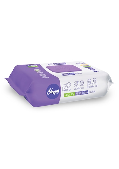 Sleepy Herbal Kişisel Bakım Havlusu Çanta Boy 25 Yaprak Tekli