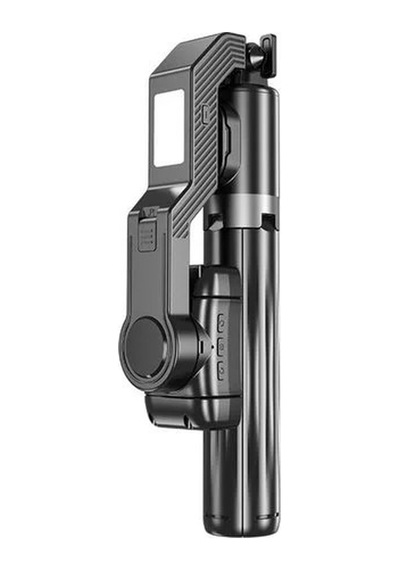 Işıklı Gimbal Destekli Tripod Bluetooth Kumandalı 100 Cm Selfie Çubuğu Ayarlanabilir Telefon Tutucu