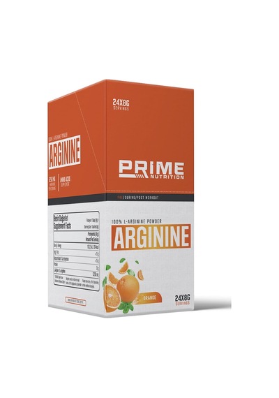 Prime Nutrition L-arginine 24 Saşe X 8 Gram Portakal - Arjinin Tek Kullanımlık Paket