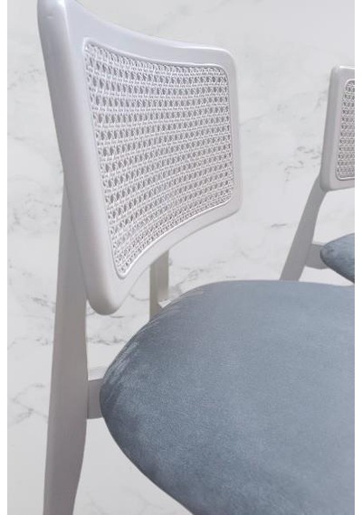 Sandalye Zia Model 90406 Kayın Gövde Modern Tarz Doğal Hasırlı El Yapımı
