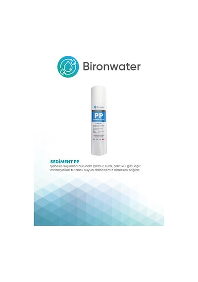 Bironwater Ihlas Aura Cebilon Compact 101 Mc Su Arıtma Cihazı 3'lü Filtre