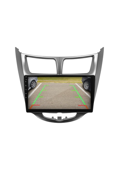 Hyundai Accent Blue Android Multimedya Sistemi 2011-2017 Crv-4260xd Gri Çerçeve 9"