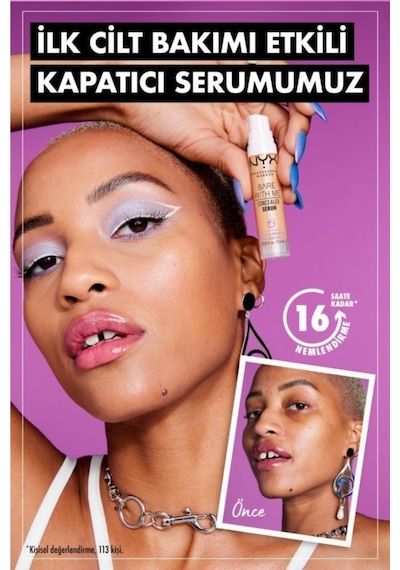 NYX Professional Makeup Bare With Me Kapatıcı Serum 01 Fair