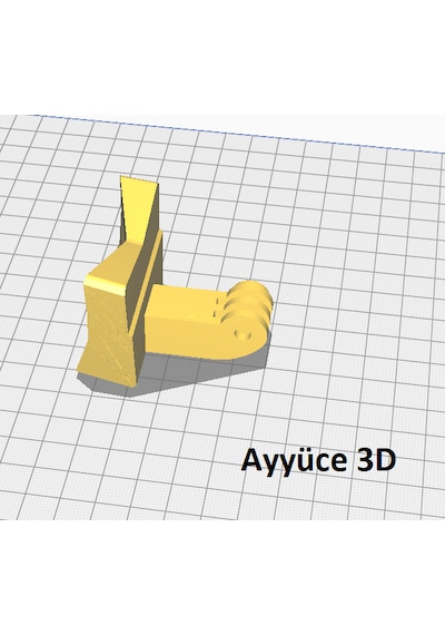 Ayyüce 3d, Ls'2 Rapid Kasklar İçin Aksiyon Kamera Bağlantı Aparat