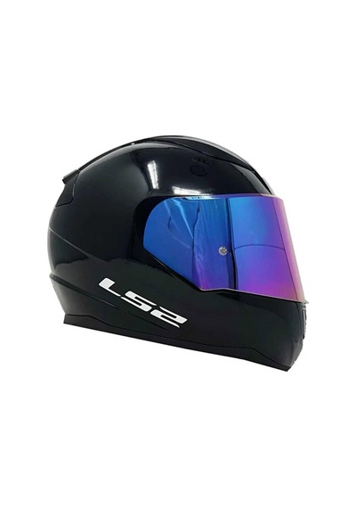 Ls2 Rapid 2 Full Face Motosiklet Kaskı Gökkuşağı Vizörlü Beyaz