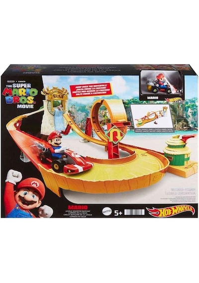 Hot Wheels Mario Kart Kong Ormanı Yarış Pisti HMK49