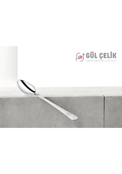 12 Kişilik Tatlı Kaşığı Alvina Model 304 Kalite 18/10 Paslanmaz Çelik Paslanmaz Çelik