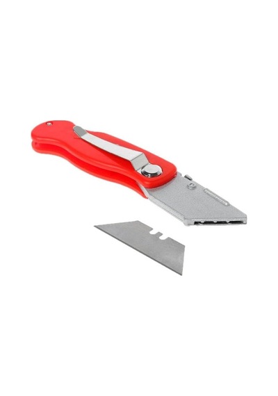 5592 Pratik Katlanır Trapez Tipi Halıcı Maket Bıçağı 18 Mm Diğer