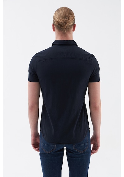Loft Regular Fit Erkek Kısa Kollu Gömlek Lf2024492 Lacivert