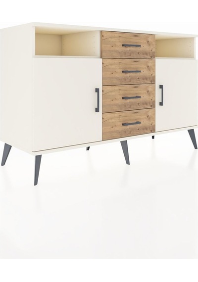 Hyperion Konsol 4 Raflı 4 Çekmeceli 2 Kapaklı 132x44x83 Aytaşı-aytaşı/çam Aytaşı/çam Hyperion Konsol 4 Raflı 4 Çekmeceli 2 Kapaklı 132x44x83 Aytaşı-aytaşı/çam Aytaşı/çam