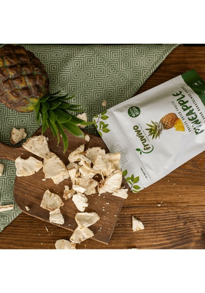 Dondurularak Kurutulmuş Ananas 20 Gr, %100 Vegan, Glutensiz