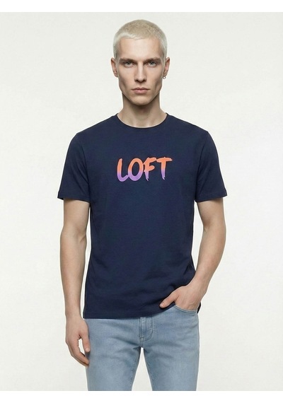 LOFT Regular Fit Erkek Tshirt K.kol Lf2041101 Q1.v1 Lacivert