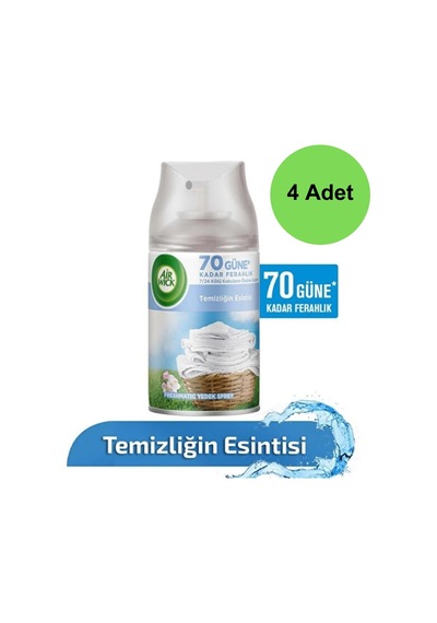 Air Wick Freshmatic Temizliğin Esintisi Yedek Sprey 4 x 250 ML