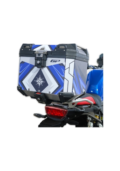 Gp Kompozit Dsn08 Universal 37 Lt Desenli Alüminyum Motosiklet Çantası Diğer