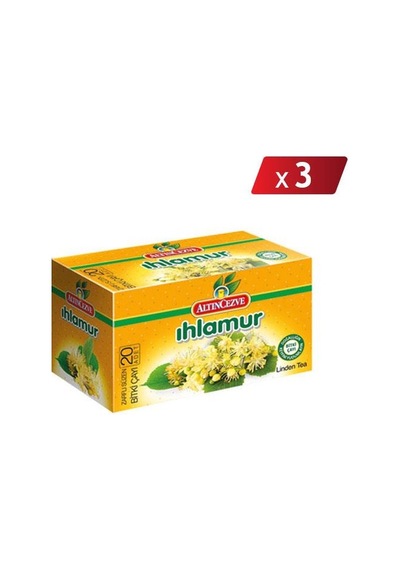 Altıncezve Ihlamur Bitki Süzen Poşet Çay 3'lü 20 x 2 G