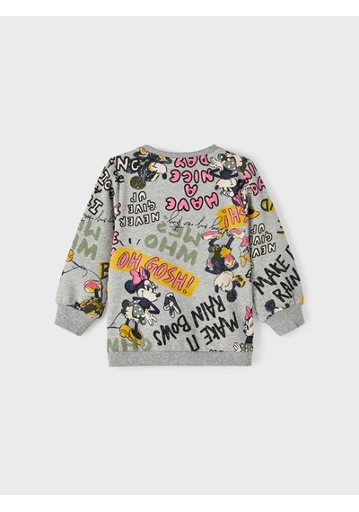 Name It Disney Gri-melanj Kız Çocuk Sweatshirt 13221136 001