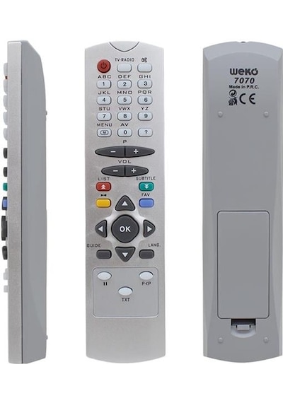 Vestel Seg 5000 Fta Uydu Alıcı Kumandası