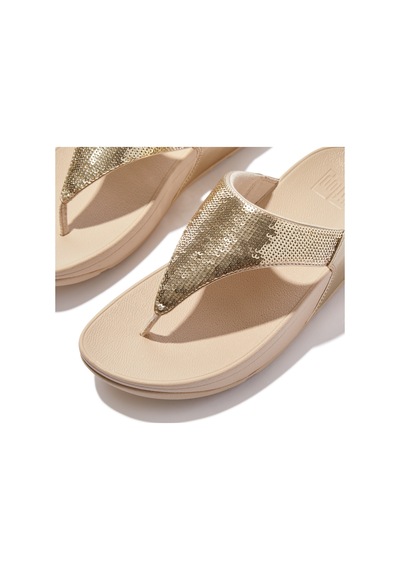 Roncato 675 Platino Terlik Kadın Diğer Jf3-090 /675 /b50 Fitflop Lulu Sequin Toe-post Platin