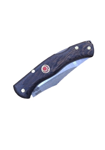 El İşçiliği Kamp Çakı N690 Çelik 7cm Gri - Kahverengi