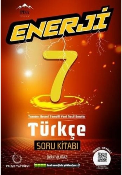 7. Sınıf Enerji Türkçe Soru Kitabı -  Palme Eğitim