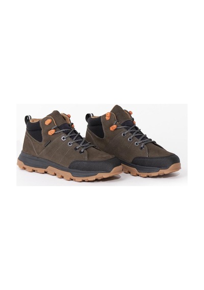 Lumberjack Wonder Suya Dayanıklı Hakiki Deri Comfort Casual Outdoor Ayakkabı Asfalt Çok Renkli