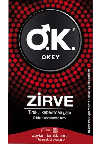 2 Adet Okey Prezervatif Zirve 10'lu