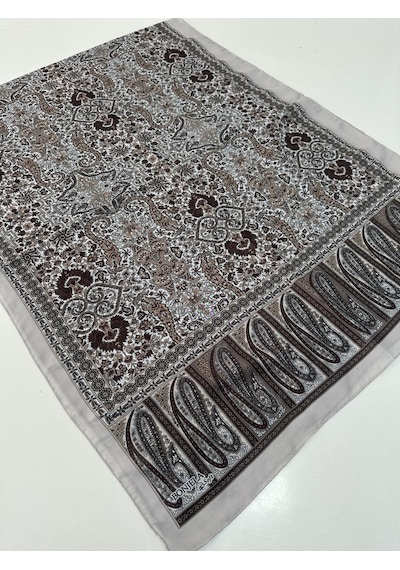 Bonjela Soft Pamuklu Şal Etro Desen Lbs1807-43195 Çok Renkli