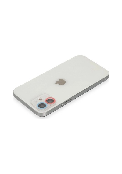 Apple İphone 12 Renkli Kamera Lens Koruma Cam - Pembe-mavi Hmngo48-ıeg4874d Çok Renkli