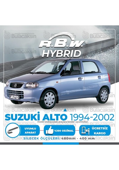 Suzuki Alto Ön Silecek Takımı (1994-2002) RBW Hibrit