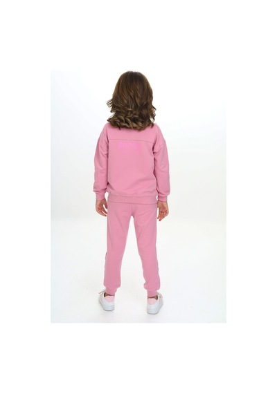 Toontoy Kids Toontoy Kız Çocuk Cool Style Baskılı Eşofman Takım Gül Kurusu