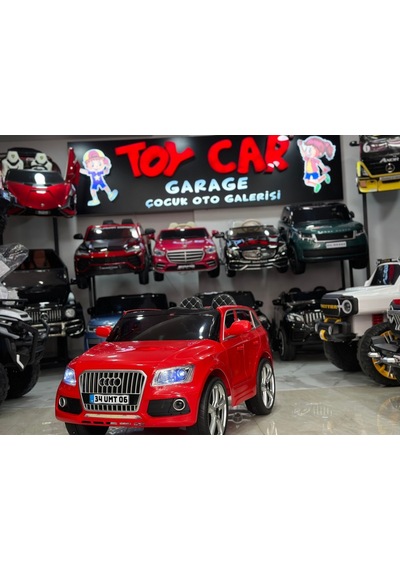 Akülü Araba 12 Volt Audi Suv Kırmızı