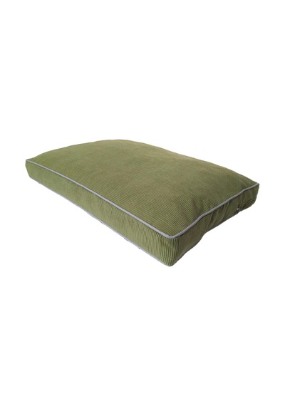 Visco Dolgulu Çift Taraflı Ve Fermuarlı Yıkanabilir Köpek Yatağı-large 70x80x10cm Fc.yesil
